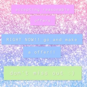 make your offers!! 💗